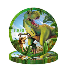 Laden Sie das Bild in den Galerie-Viewer, Dinosaurier Kindergeburtstag Deko (Teller, Becher, Ballons uvm.)