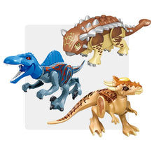 Laden Sie das Bild in den Galerie-Viewer, Velociraptor Triceratops Indominus T-Rex uvm. Jurassic World Dinosaurier Figuren