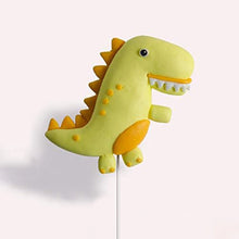 Laden Sie das Bild in den Galerie-Viewer, Dinosaurier Geburtstagstorte Deko mit 19 Teilen und Figuren