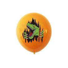 Laden Sie das Bild in den Galerie-Viewer, 12 Stk. Dinosaurier Ballons für Geburtstag, Deko etc.