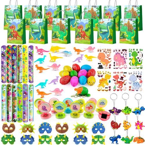 96 teiliges Dinosaurier Geburtstagsfeier Party Set mit vielen Dino Artikeln
