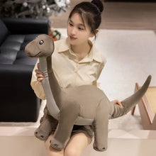 Laden Sie das Bild in den Galerie-Viewer, Tolle Triceratops, Stegosaurus, T-Rex, Brontosaurus oder Velociraptor Plüschtier Dinosaurier