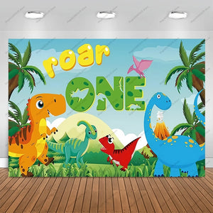 Niedliche Dino Poster Banner für den Kindergeburtstag, Feier, Geburtstag