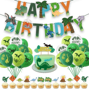 Niedliche Deko für den Dino Kindergeburtstag, Feier, Geburtstag