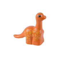 Laden Sie das Bild in den Galerie-Viewer, Farbenfrohe Dino Baustein Spielzeug Figuren