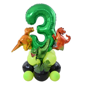 Alles für die Dino Geburtstagsfeier - Luftballons, Banner uvm.