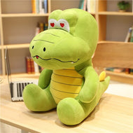 Lustiges Dinosaurier Krokodil Stofftier im Comic Look (25-55cm) kaufen - Dinosaurier.store