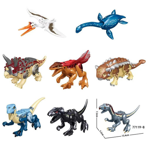 8-teiliges Dino Figuren Spielset kaufen - Dinosaurier.store
