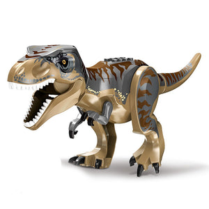 Dinosaurier T-Rex Baustein Figur 28cm kaufen - Dinosaurier.store