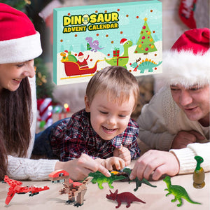 Adventskalender mit abwechslungsreichen Dinosaurier Spielzeug Figuren kaufen - Dinosaurier.store