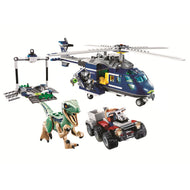 Jurassic Park Dinosaurier Helicopter Baustein Set (405 Teile) kaufen - Dinosaurier.store