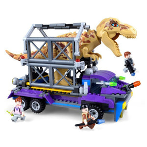 Jurassic World 2 Baustein Set mit 385 Teilen inkl. Dino und Figuren kaufen - Dinosaurier.store