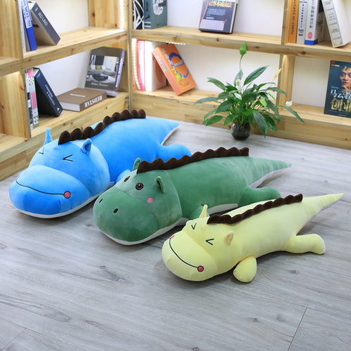 Xtra Großer XXL Kuschel Dino Saurier Stofftier (80 oder 100cm) kaufen - Dinosaurier.store