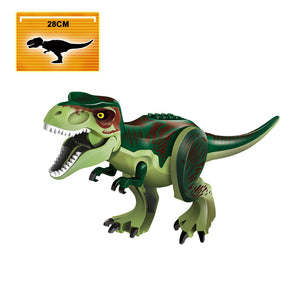 Jurassic World Grüner T-Rex 28cm Spielzeug Baustein Figur kaufen - Dinosaurier.store