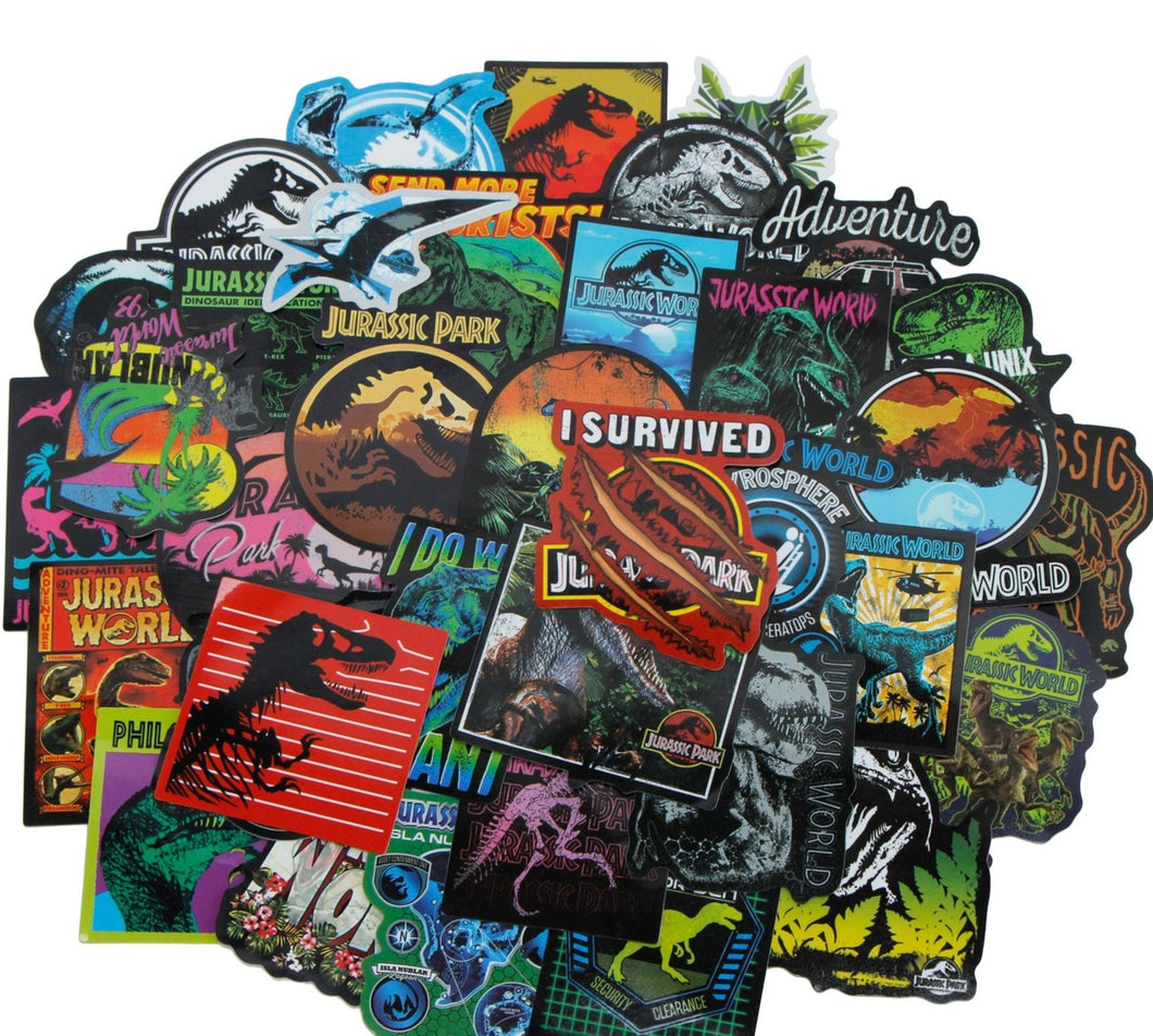 50 Stk. Dinosaurier Sticker Aufkleber kaufen - Dinosaurier.store