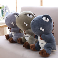 Lustige Dino Saurier Kuscheltiere (ca. 37cm, verschiedene Farben) kaufen - Dinosaurier.store