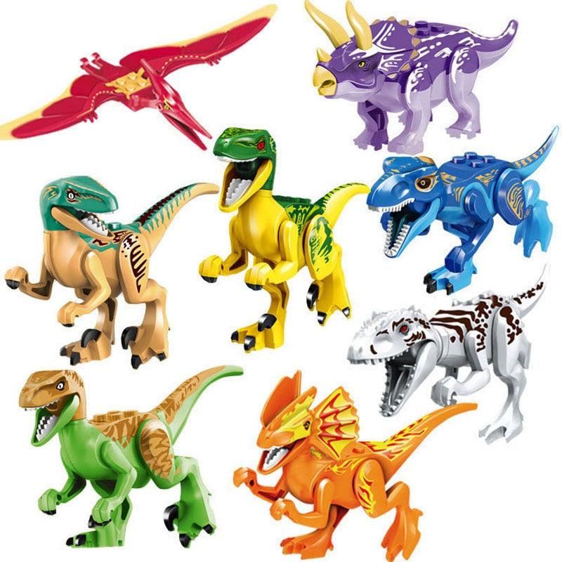 Dinosaurier Baustein Block Figuren - verschiedene Motive und Sets kaufen - Dinosaurier.store