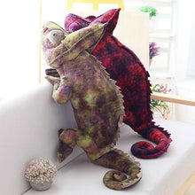 Laden Sie das Bild in den Galerie-Viewer, Dino Gecko Stofftier Kuscheltier (ca. 70cm) XXL Plüsch kaufen - Dinosaurier.store