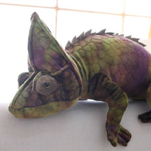 Laden Sie das Bild in den Galerie-Viewer, Dino Gecko Stofftier Kuscheltier (ca. 70cm) XXL Plüsch kaufen - Dinosaurier.store
