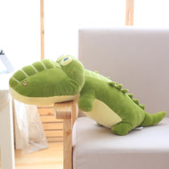 XXL Dinosaurier Kroko Stofftier - Flauschiges Kroko Kuscheltier (50-110cm) kaufen - Dinosaurier.store