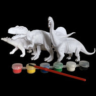 Dinosaurier Figuren zum anmalen inkl. Pinsel und Farbe kaufen - Dinosaurier.store