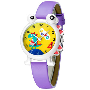 Kinder Armbanduhr mit Dinosaurier Motiv - verschiedene Farben kaufen - Dinosaurier.store