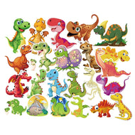 50 Stk. Dinosaurier Aufkleber - verschiedene Motive kaufen - Dinosaurier.store