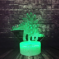 Tegosaurus Dinosaurier 3D LED Lampe Nachtlicht kaufen - Dinosaurier.store