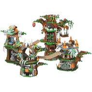 Jurassic World Dinosaurier Baumhaus Baustein Set mit 1000 Bausteinen kaufen - Dinosaurier.store
