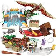 Jurassic World Bausteinset Dino mit mysteriösem Wasserfall und Pterosaurier kaufen - Dinosaurier.store
