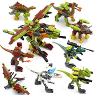 Jurassic World Dinosaurier Baustein Set mit 8 Dinos kaufen - Dinosaurier.store