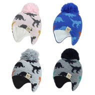 Kinder Wintermütze mit Dinosaurier Motiv kaufen - Dinosaurier.store