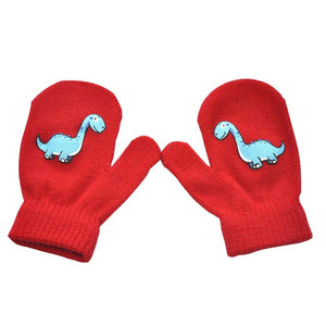 Cartoon Dinosaurier Kinder (1-5 Jahre) Handschuhe kaufen - Dinosaurier.store