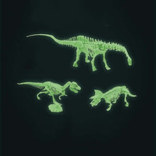 Laden Sie das Bild in den Galerie-Viewer, Dinosaurier Ausgrabungsset mit Dino Skelett - Leuchtet im Dunkeln kaufen - Dinosaurier.store