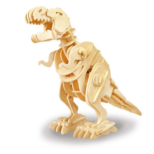 Interaktives Bauset aus Holz - Walking T-Rex Spielzeug kaufen - Dinosaurier.store