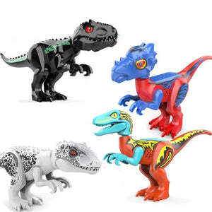 T-Rex und Raptoren Dino Set (4 Figuren) mit Sound Funktion kaufen - Dinosaurier.store