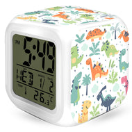 Dinosaurier Wecker mit Licht und niedlichen Dino Motiven kaufen - Dinosaurier.store