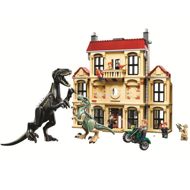 Jurassic World Spielzeug Bausteine Set 1046 Teile Herrenhaus kaufen - Dinosaurier.store