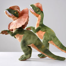 Laden Sie das Bild in den Galerie-Viewer, Jurassic Park Dilophosaurus Plüsch Dinosaurier kaufen - Dinosaurier.store