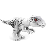 Weißer T Rex mit Sound Funktion Baustein Figur kaufen - Dinosaurier.store