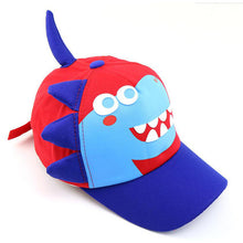 Laden Sie das Bild in den Galerie-Viewer, Bunte Dinosaurier Mütze für Kinder Sommer Baseball Cappy kaufen - Dinosaurier.store