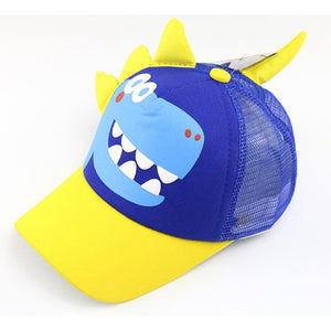 Bunte Dinosaurier Mütze für Kinder Sommer Baseball Cappy kaufen - Dinosaurier.store