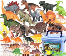 Laden Sie das Bild in den Galerie-Viewer, Dinosaurier Figuren Set mit 44 tollen Dinos und Box kaufen - Dinosaurier.store