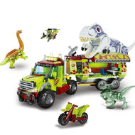 T-Rex Dinosaurier mit LKW Baustein Set (538 Teile) kaufen - Dinosaurier.store