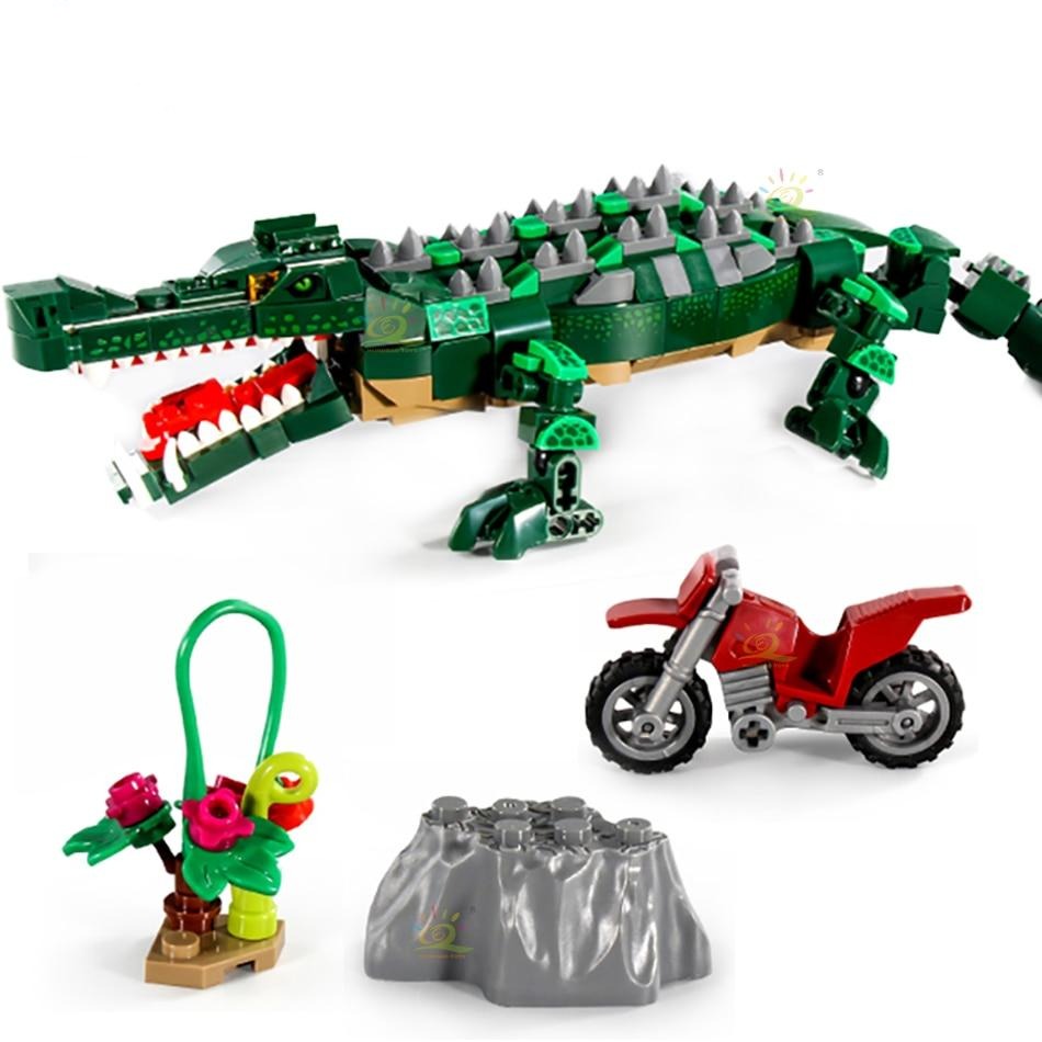 Jurassic World Sarcosuchus SuperCroc Saurier Spielzeug Baustein Set (520 Teile) kaufen - Dinosaurier.store