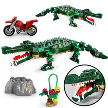 Laden Sie das Bild in den Galerie-Viewer, Jurassic World Sarcosuchus SuperCroc Saurier Spielzeug Baustein Set (520 Teile) kaufen - Dinosaurier.store
