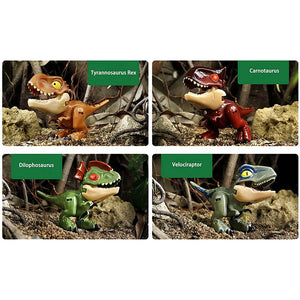Lustige Dino Spielzeug Figuren - 4 Stk. im Set kaufen - Dinosaurier.store