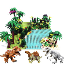 Laden Sie das Bild in den Galerie-Viewer, Dinosaurier Spiel Set mit Figuren und Bausteinen kaufen - Dinosaurier.store
