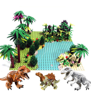 Dinosaurier Spiel Set mit Figuren und Bausteinen kaufen - Dinosaurier.store