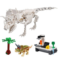 Triceratops Dino Museum Baustein Figur (642 Teile) kaufen - Dinosaurier.store
